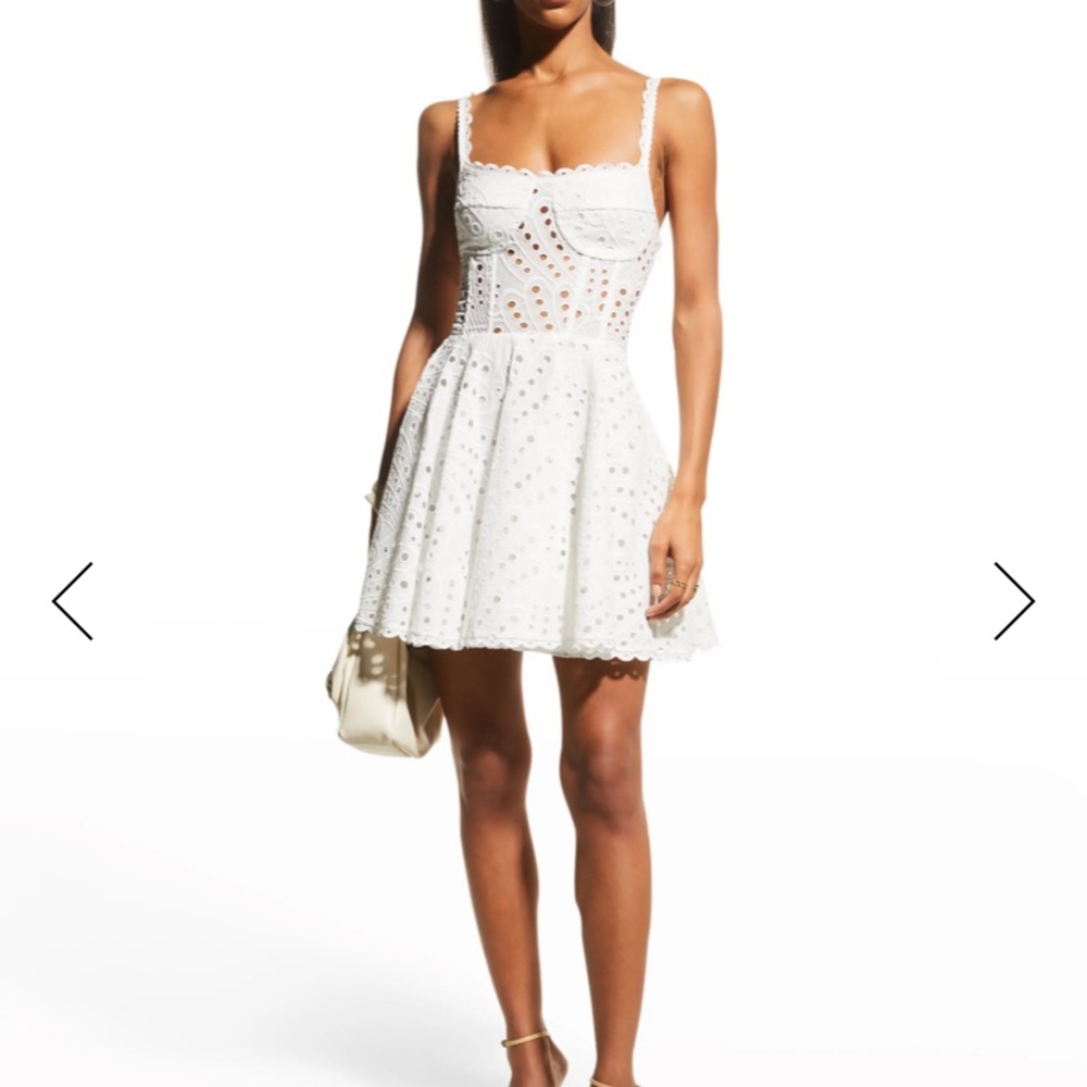 Charo Ruiz Nina Fit-and-Flare Short Dress